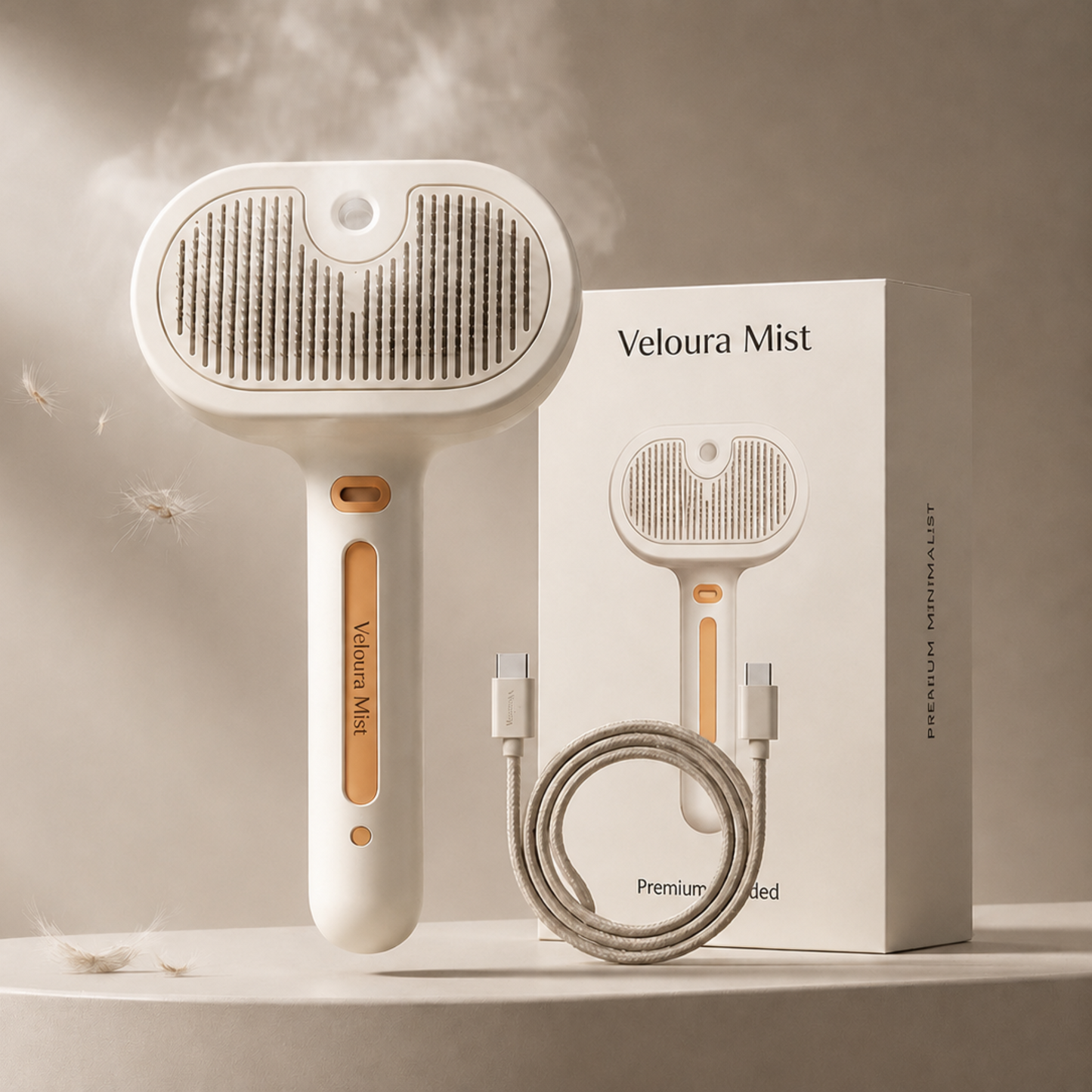 Veloura Mist - La brosse premium pour chat